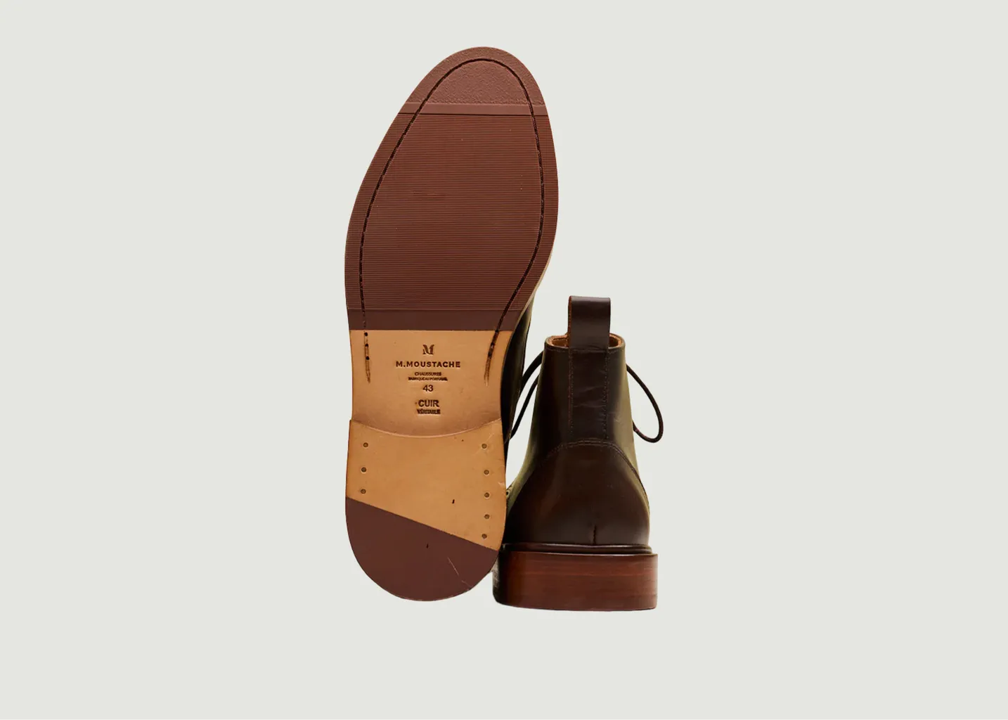 Bottines Guillaume cuir M.Moustache
