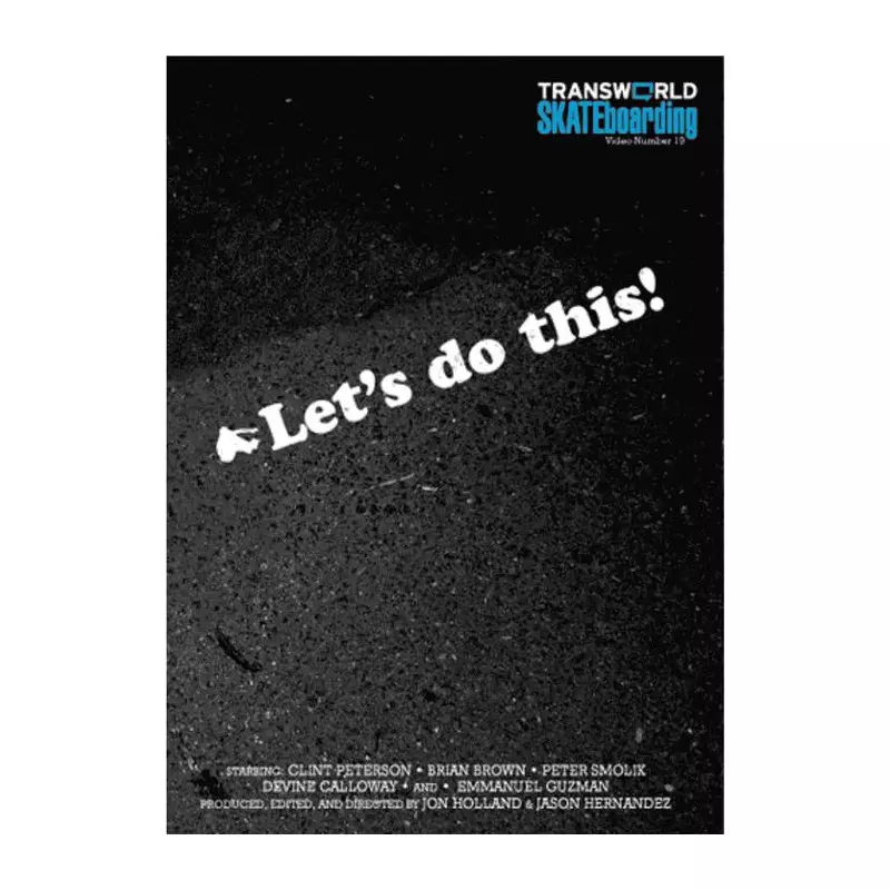 DVD TRANSWORLD SKATE let´s do this