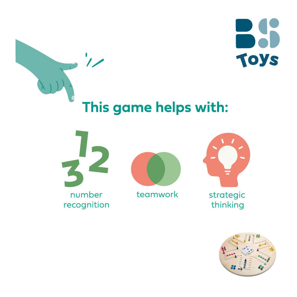 BS Toys Houten Keezen Spel