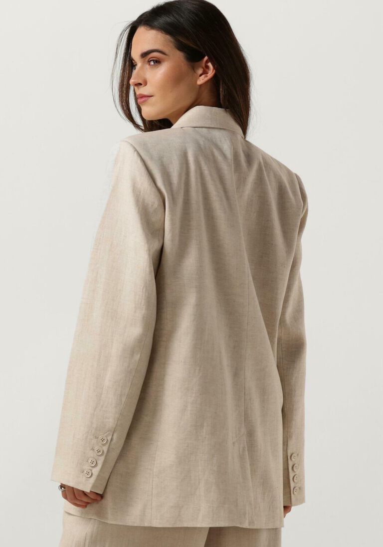GESTUZ zand gestuz blazer lizagz linen blazer