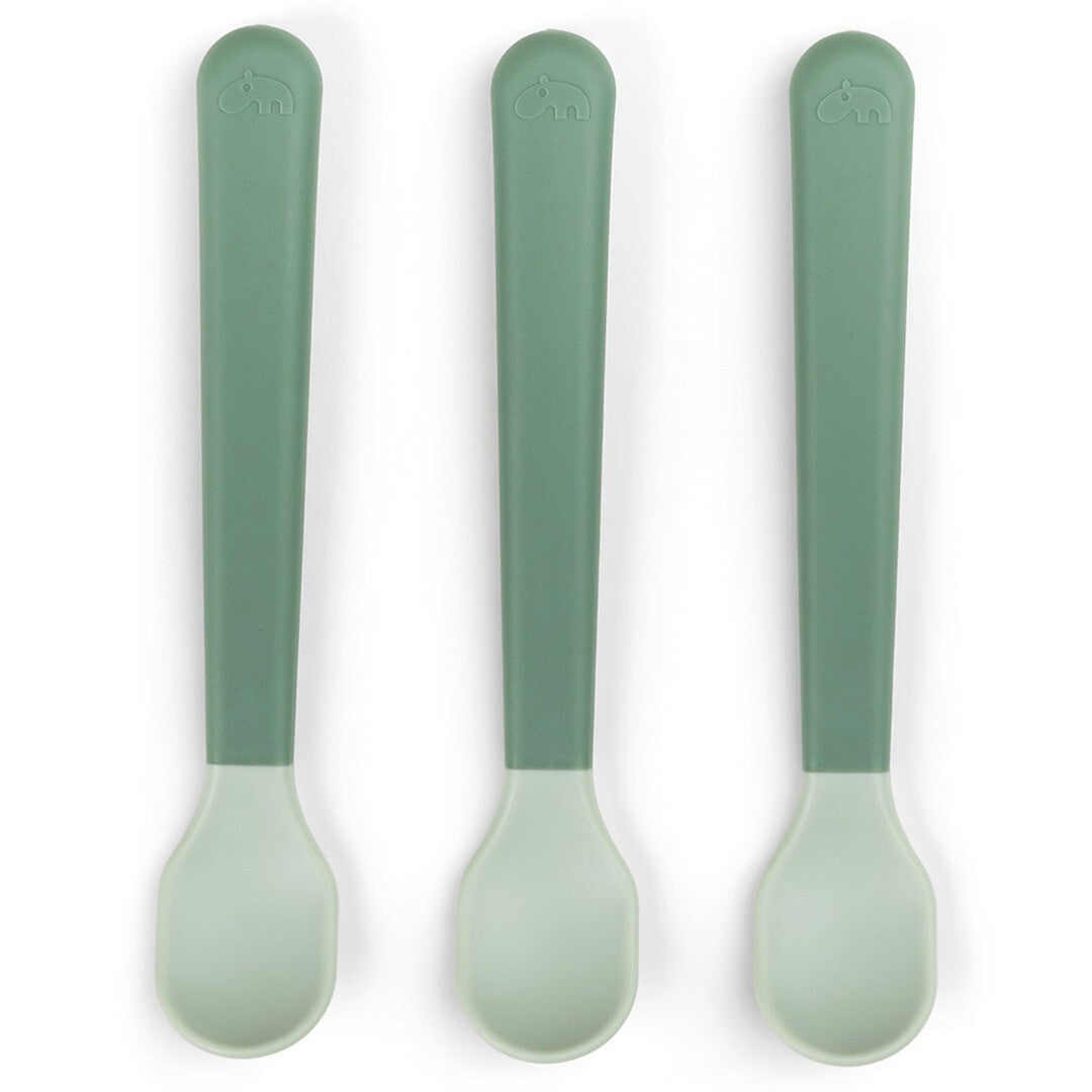 Done by deer kinderlepels easy grip - green - 3st