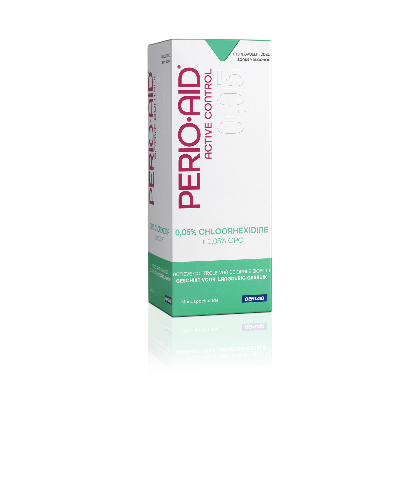 Perio Aid Active Control mondspoelmiddel 0.05% CHX (500 ml)