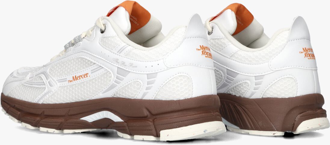 witte mercer amsterdam lage sneakers the re-run grape