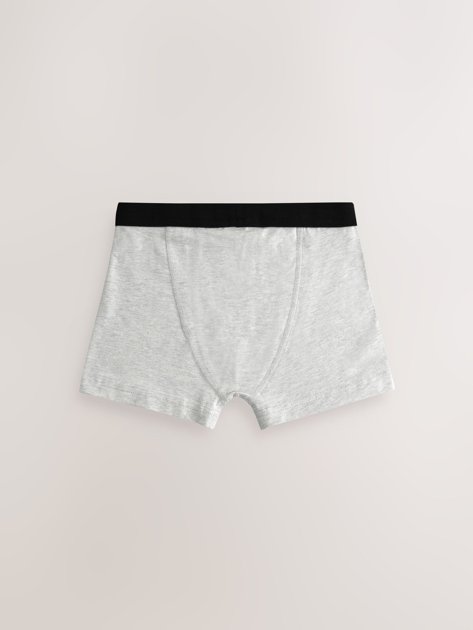 Grijs - Set van 5 boxershorts met zachte tailleband (1,5-16 jr)