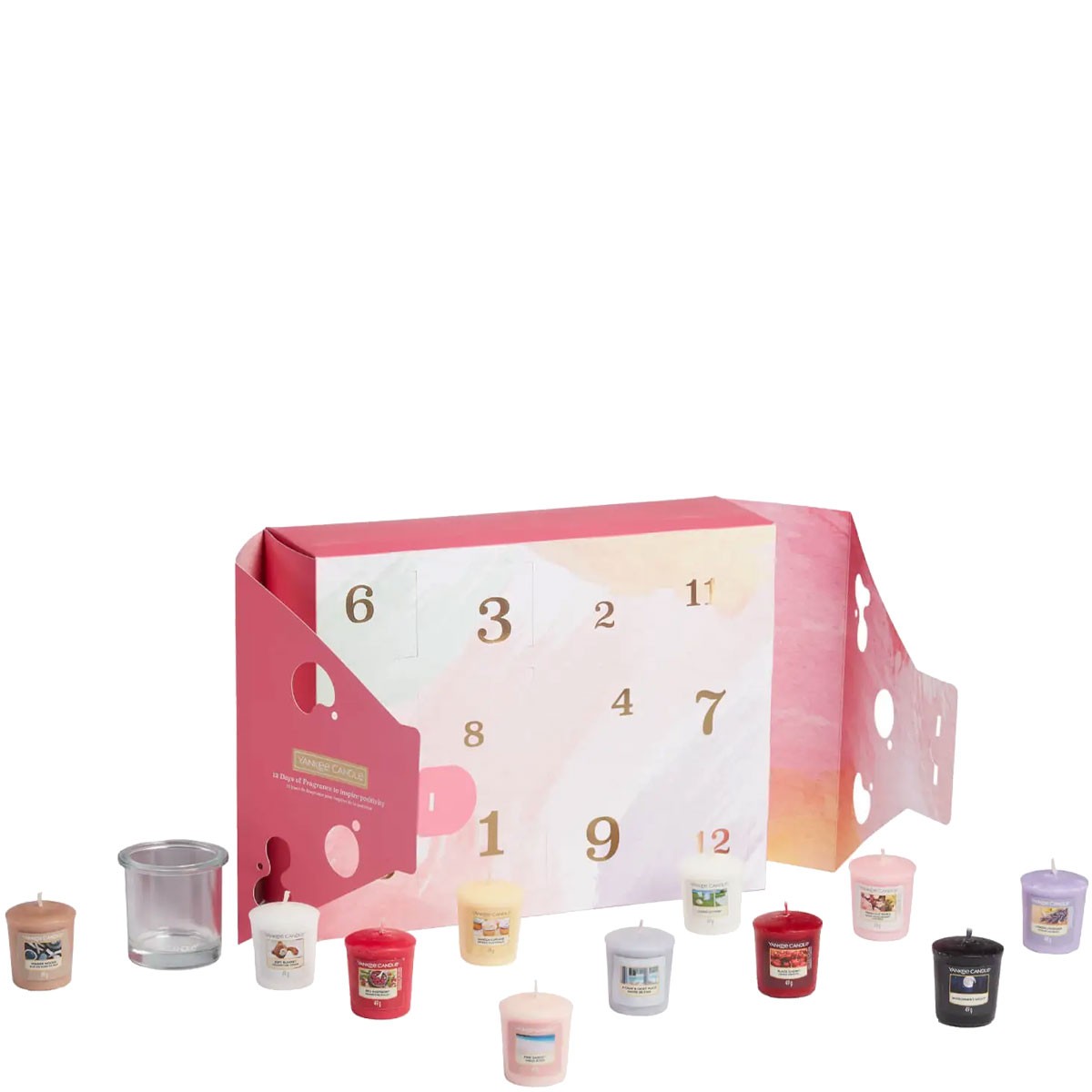 Coffret bougies votives - 12 unités