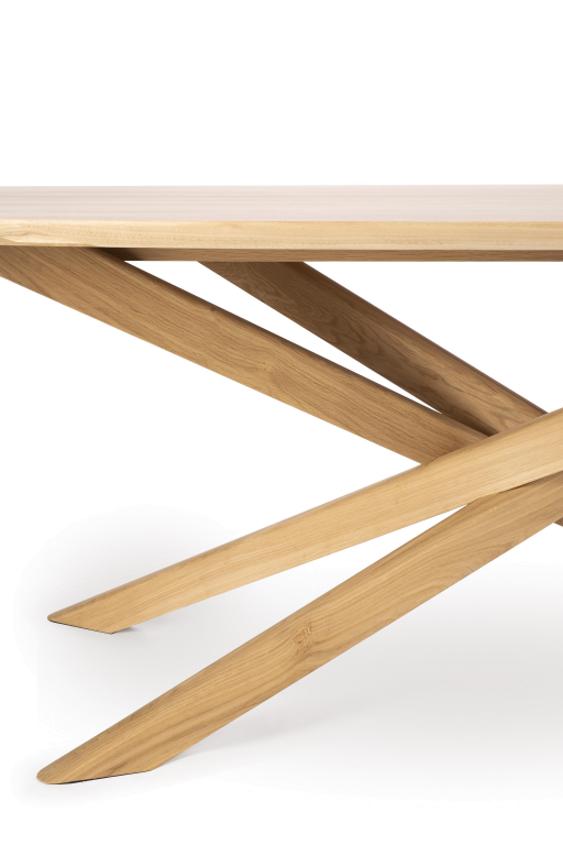 Ethnicraft Mikado eettafel ovaal 267x183 eiken