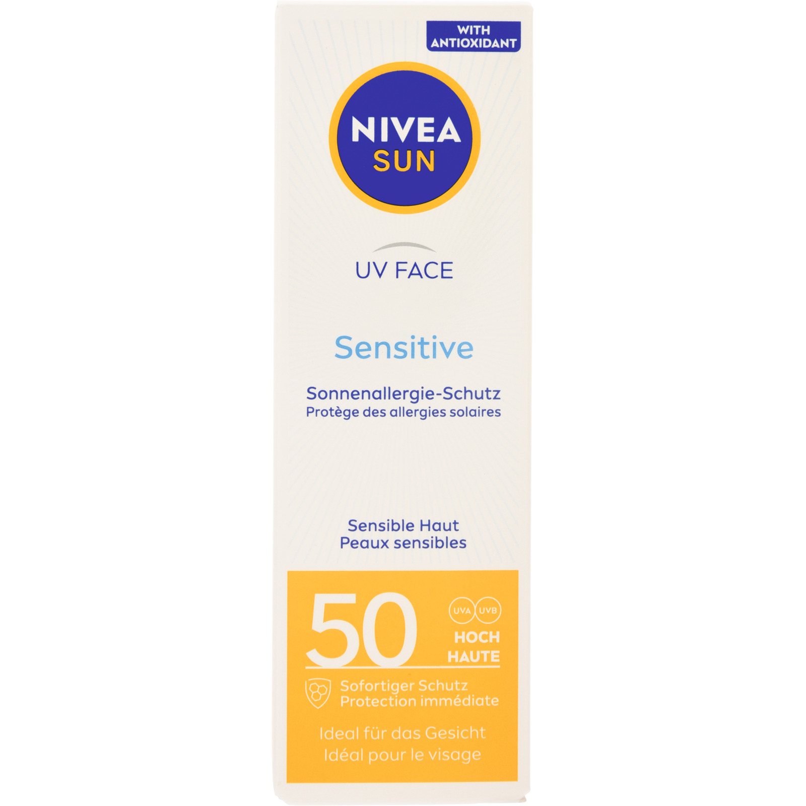 Nivea Sun Face Sensitive SF50 50 ml