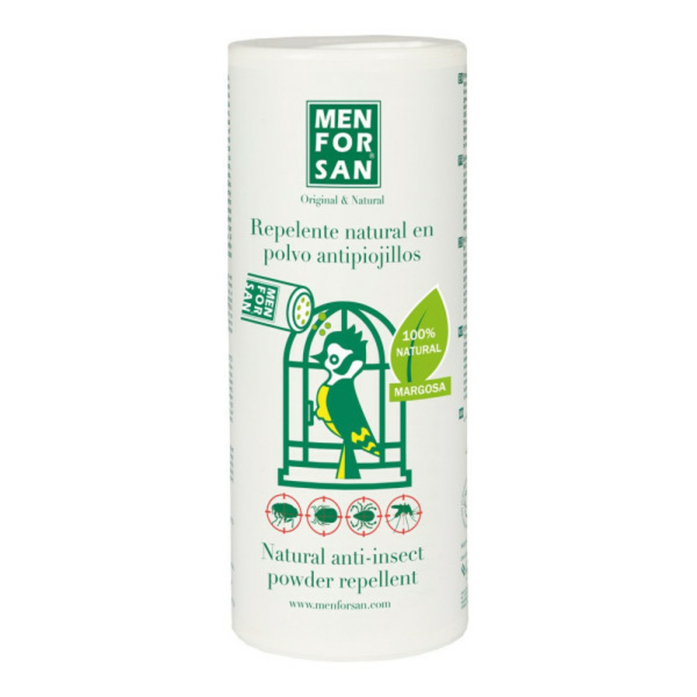 Répulsif d'insectes men for san oiseaux sous forme de poudre anti-poux (250 g)