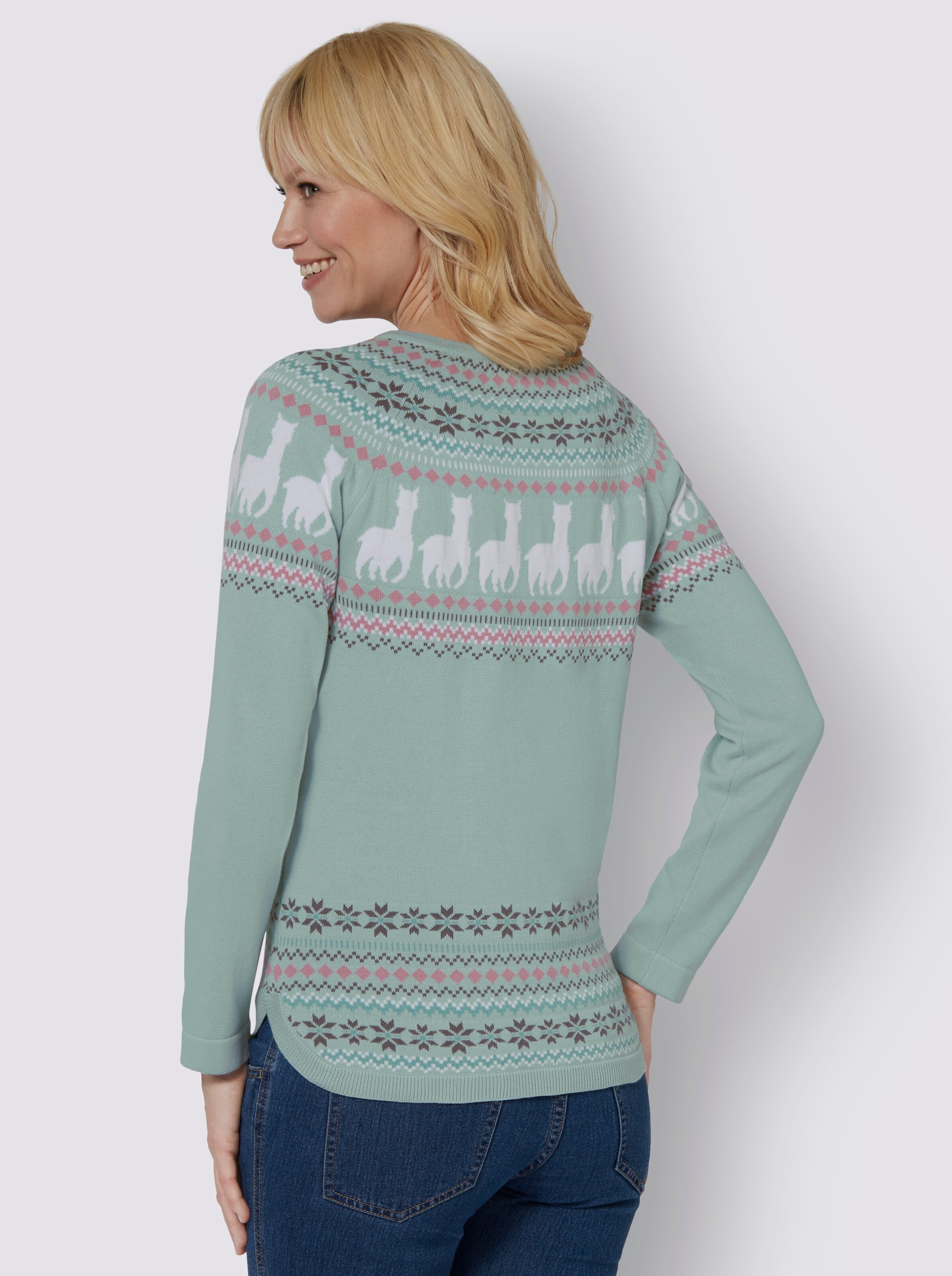 Langarm-Pullover