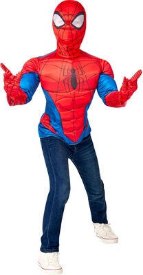 Marvel Spider-Man Kostyme Overdel med Maske