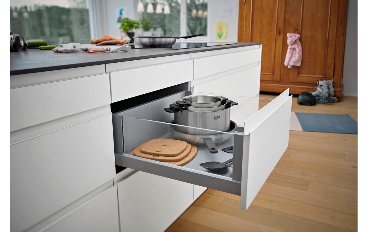Kochtopf-Set Smart & Compact 16 cm/20 cm/24 cm, 3-teilig<br>Stapelbare Kochtöpfe