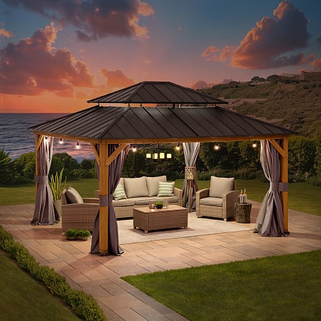 Trivor pavillon - 390cm x 450cm