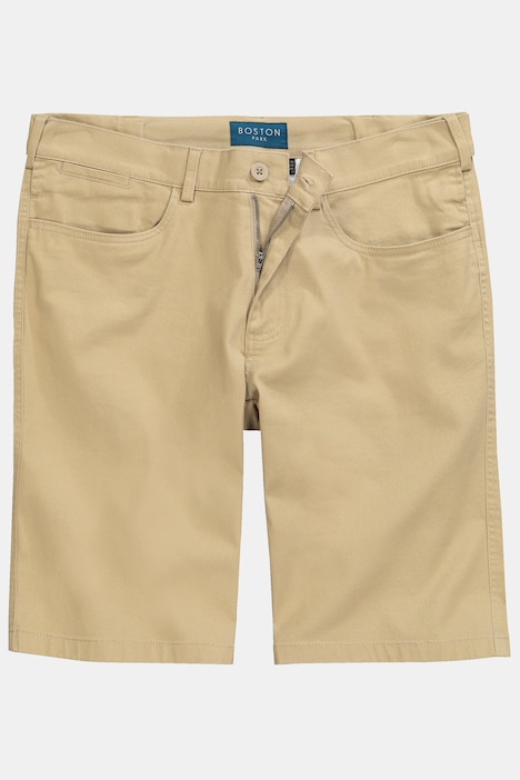 Boston Park Twill-Bermuda, Swingpocket, Travellerbund, Regular Fit, bis 72
