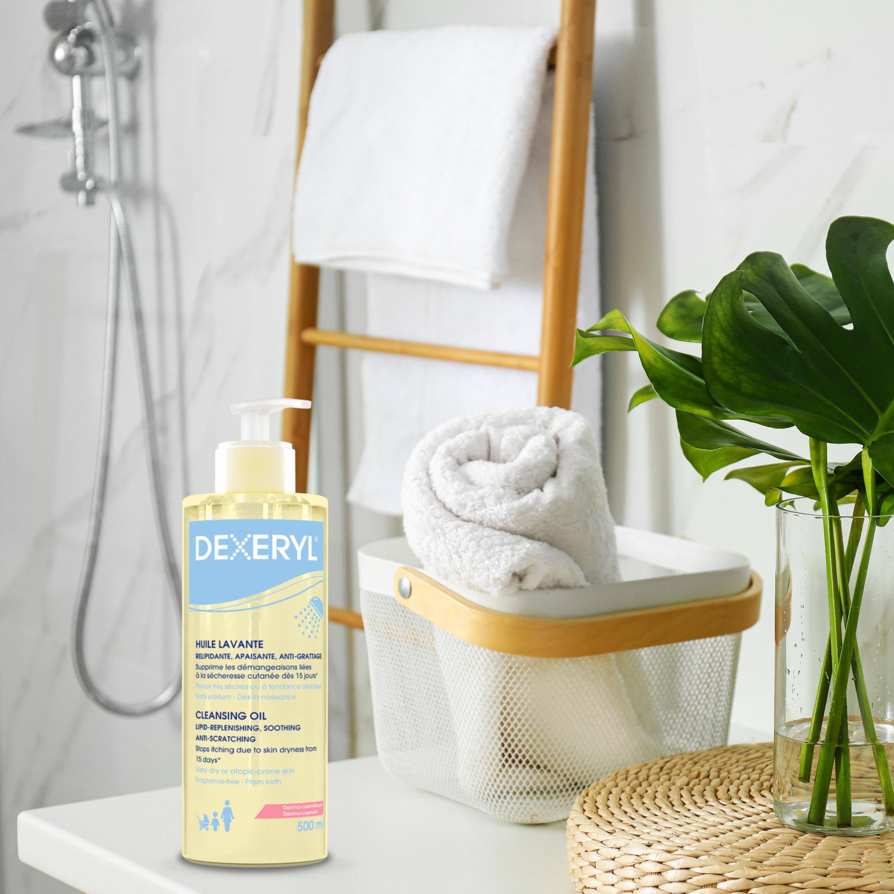 DEXERYL® Reinigungsöl - Sanfte Reinigung bei trockener Haut