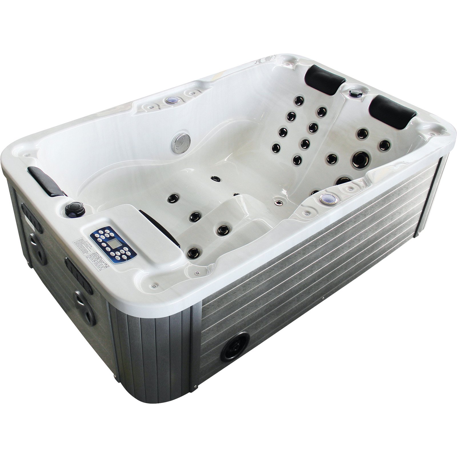 Sonnenkönig Aussenwhirlpool Kreta weiss