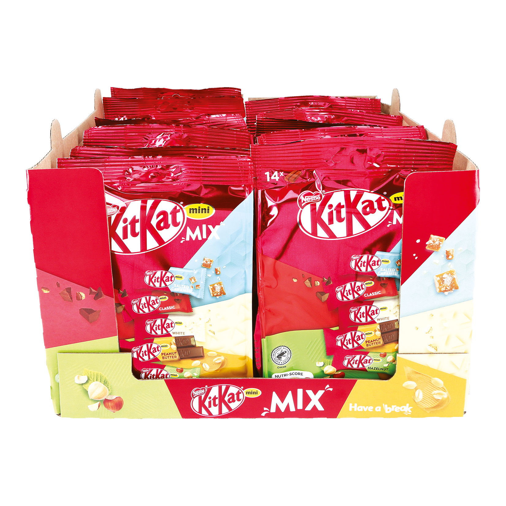 KitKat Mini Mix 197,4 g, 12er Pack