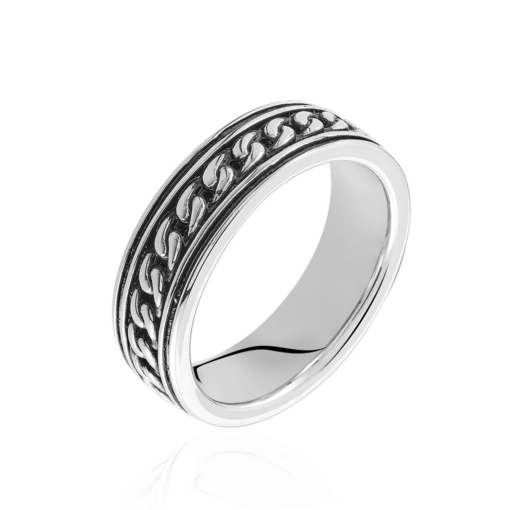 Bague Balthazar Argent Blanc