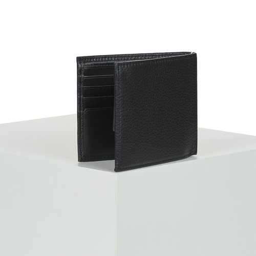 Tommy Hilfiger - TH PREM LEATHER CC & COIN - Noir