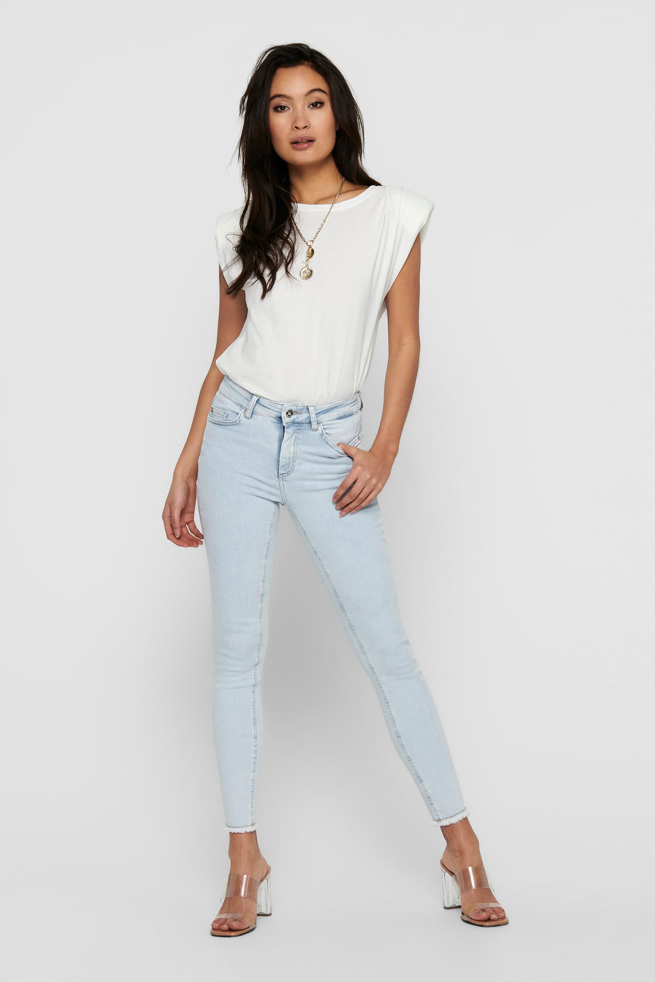 calça jeans skinny