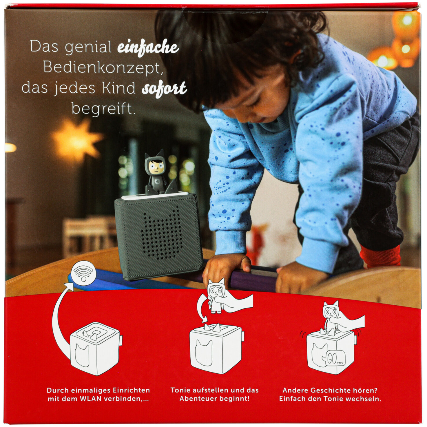 Tonies Toniebox Starterset anthrazit (Deutsch)