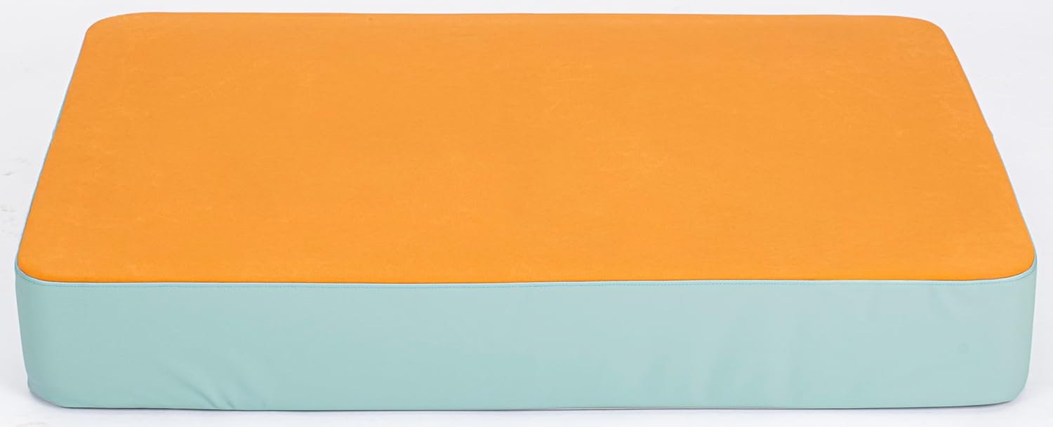 Betzold - Outdoor Hüpfpolster XL – 140 x 90 x 21 cm – Wetterfestes Sprungkissen für Kinder, rutschfest, für Garten & Terrasse