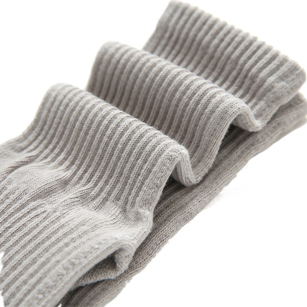 (1 Paar) Anti-Rutsch Pilates Yoga Zehen Sport Socken Füsslinge (One Size) - Schwarz