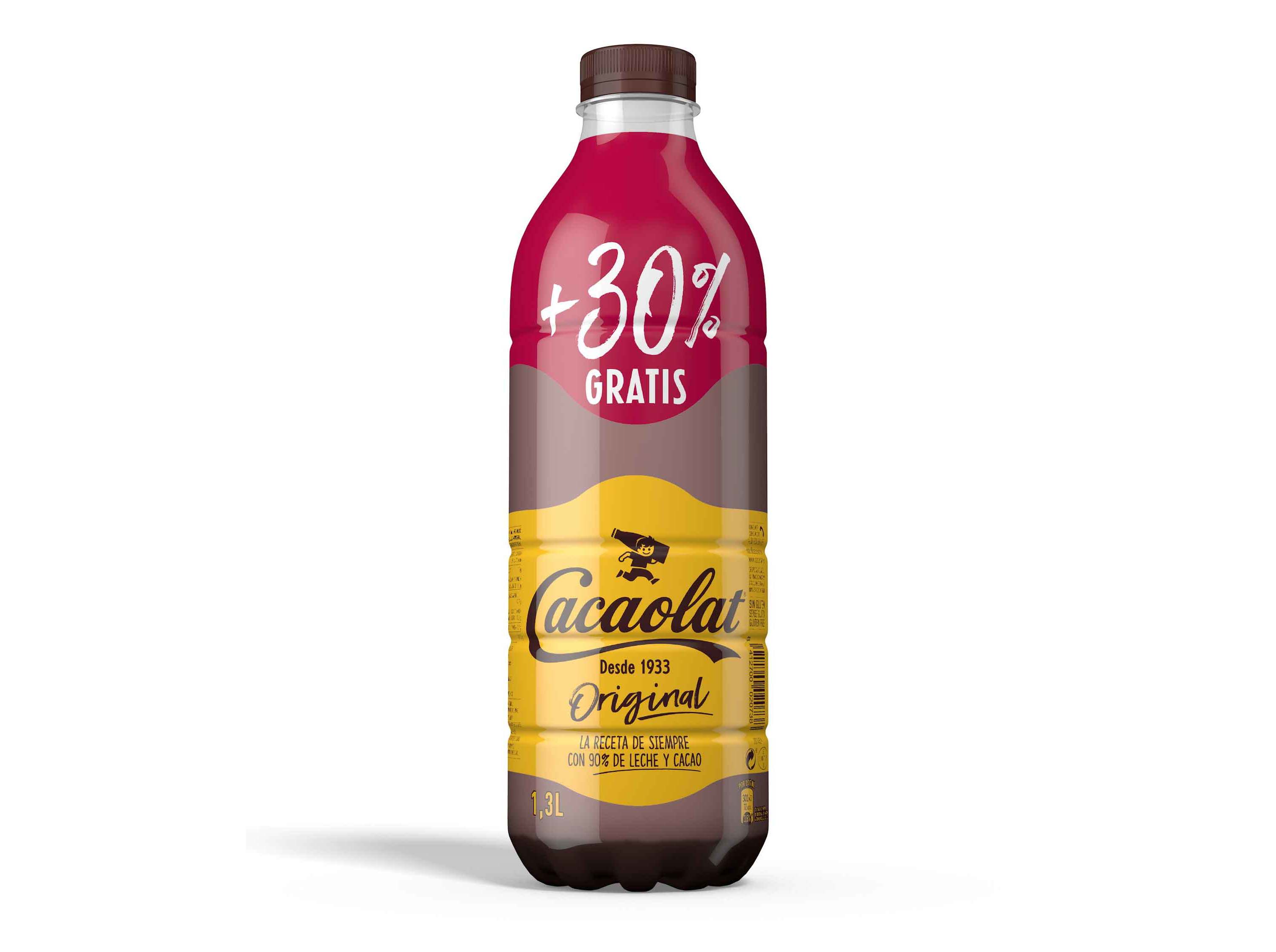 LEITE UHT CACAOLAT ORIGINAL 1L   30% GRÁTIS