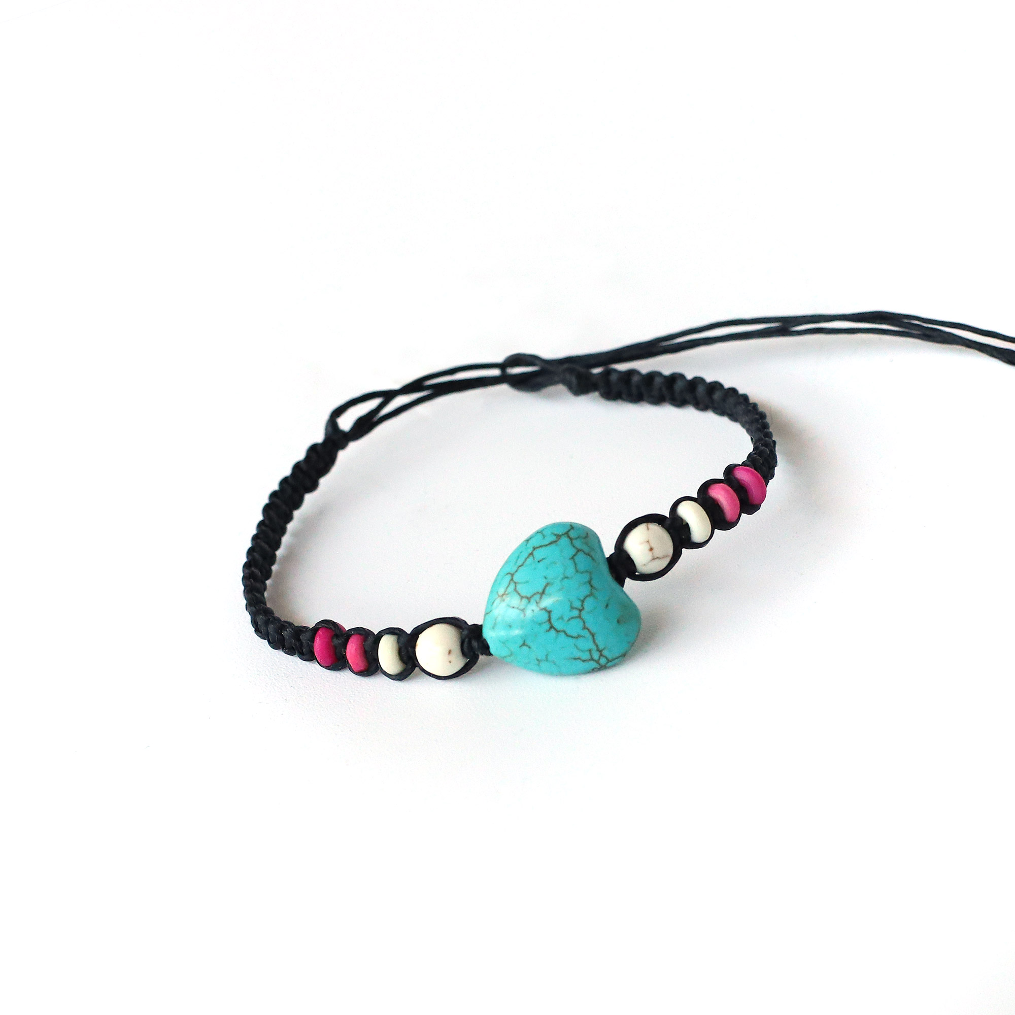 Armband 'Amo', schwarz, multicolor, L 18 cm günstig bestellen