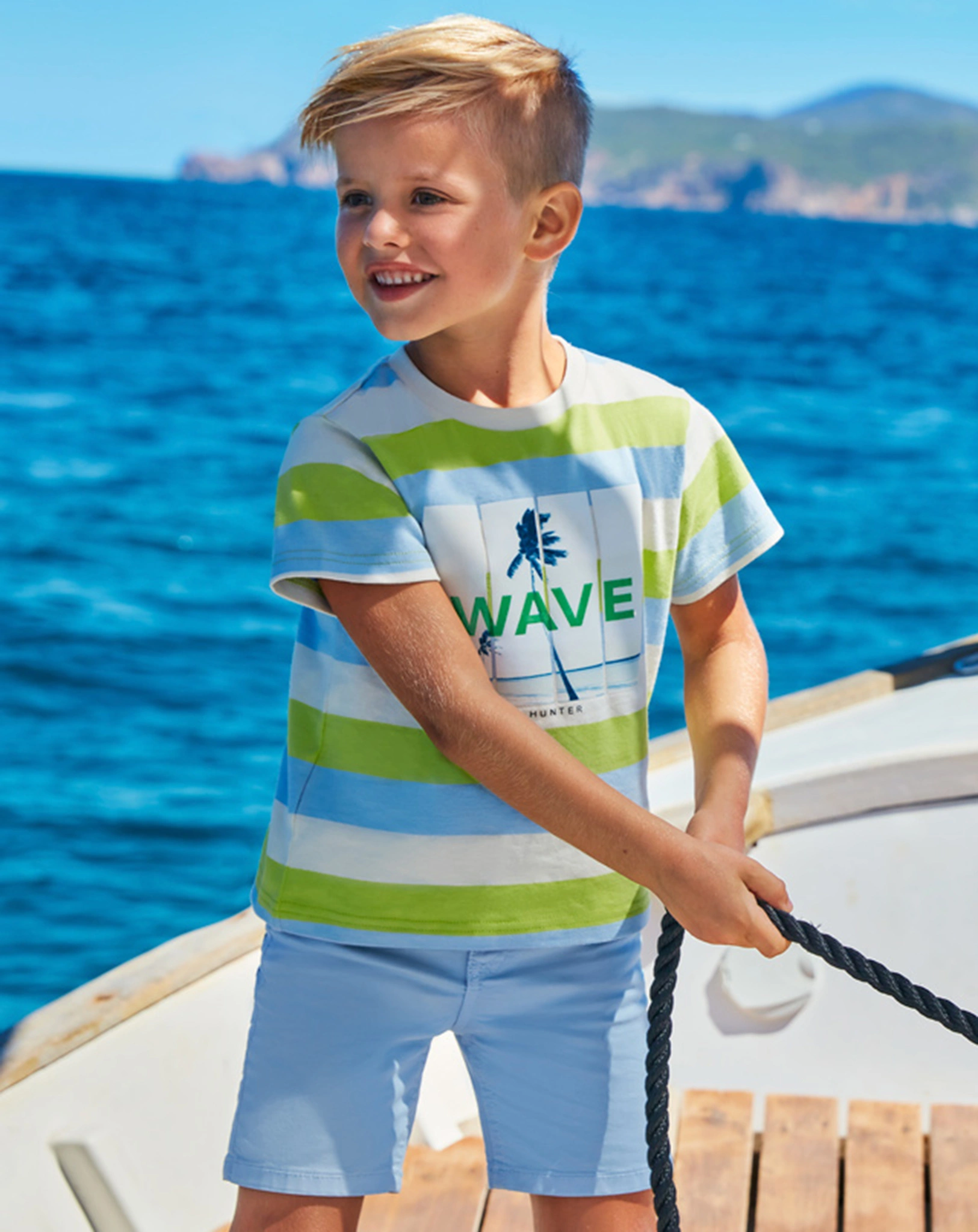 Bermuda-Shorts CITRIC SUMMER in hellblau