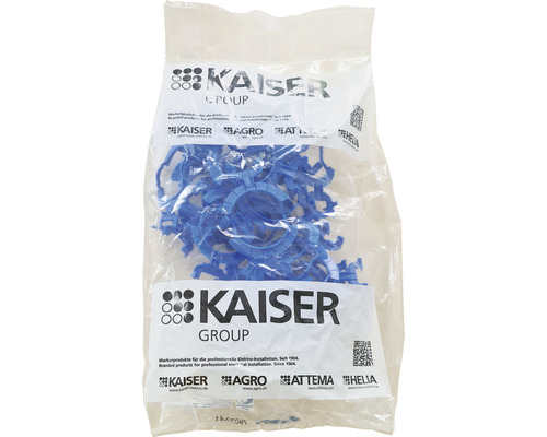 Kaiser 1159-0325 Klemmfix blauw 25 stuks