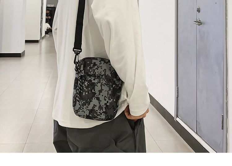 HOVERUP - Schoudertas met camouflageprint