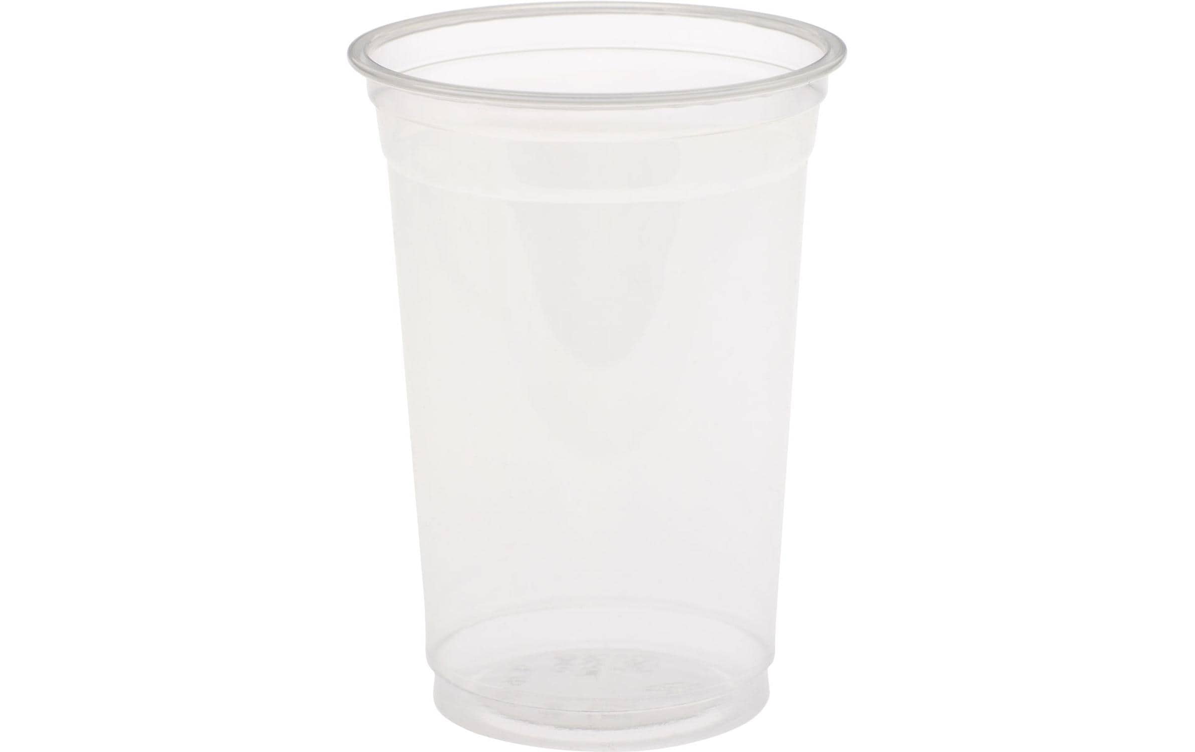 Einwegbecher Crystal 300 ml, 65 Stück, TransparentBecher aus recyceltem Material