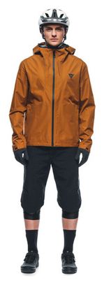Veste imperméable Dainese HGC Shell LT Marron