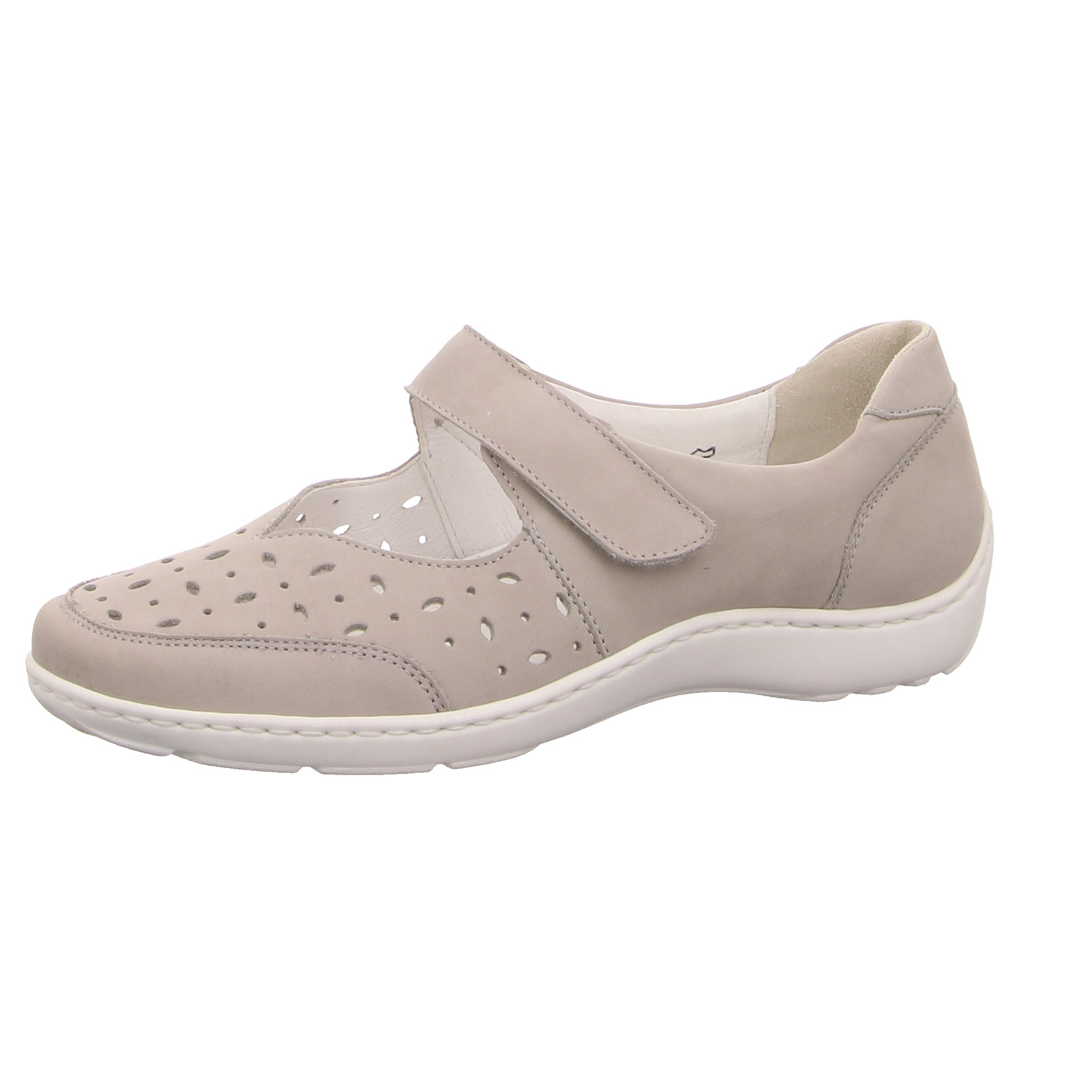 Waldläufer Spangenschuh grau grau
