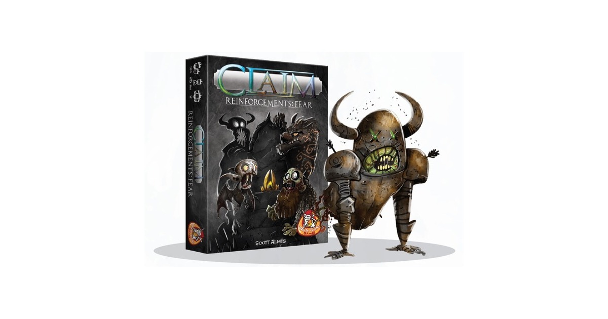 White Goblin GamesClaim Reinforcements: Fear Kaartspel  (Nederlands, Uitbreiding, 2 spelers, 25 minuten, Vanaf 10 jaar)