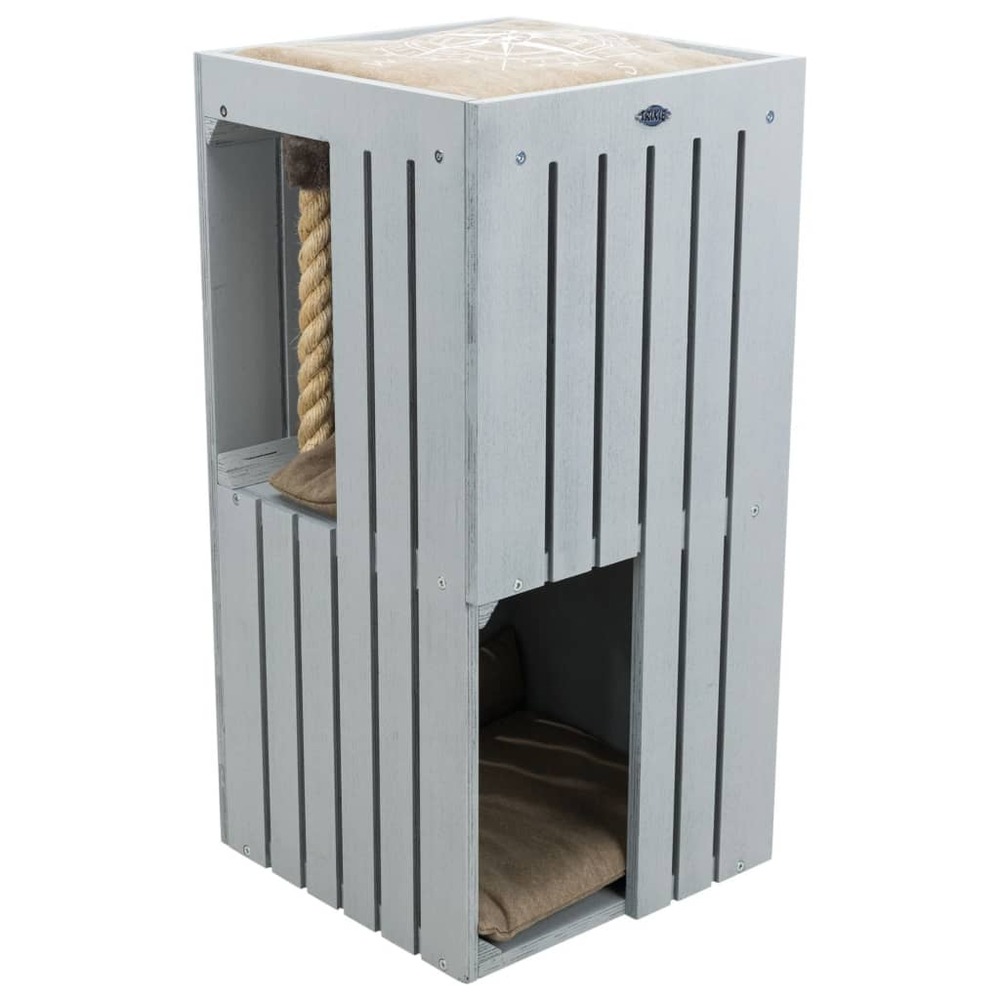Tour pour chats be nordic juna gris et beige