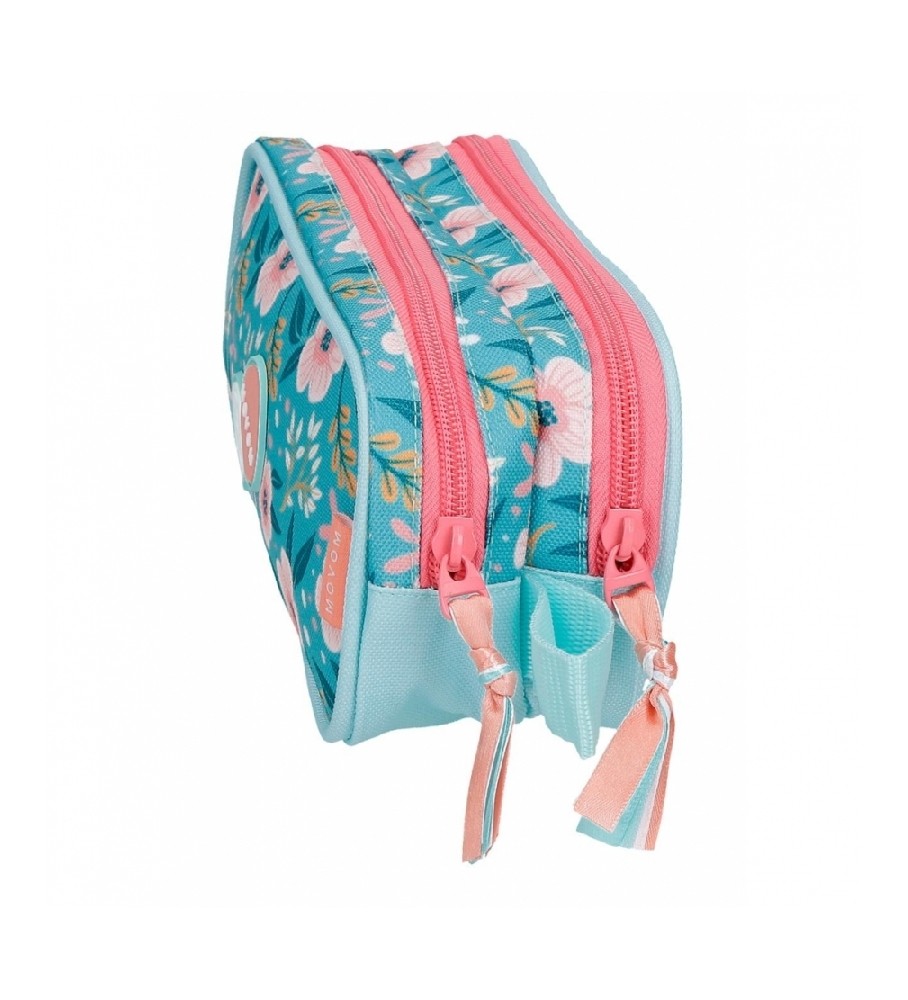 Estojo para lápis Movem Never Stop Dreaming Azul - 23x9x7cm -