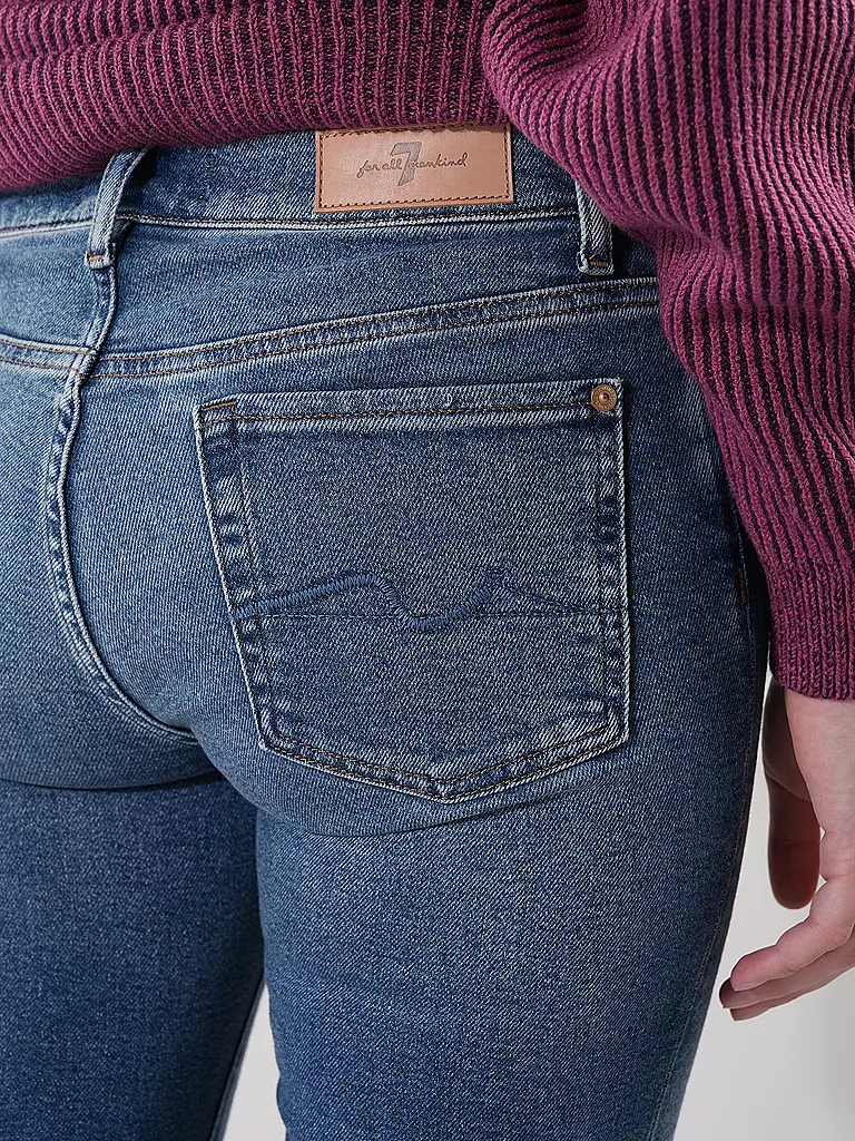 7 FOR ALL MANKIND Jeans Skinny Fit ROXANNE blau