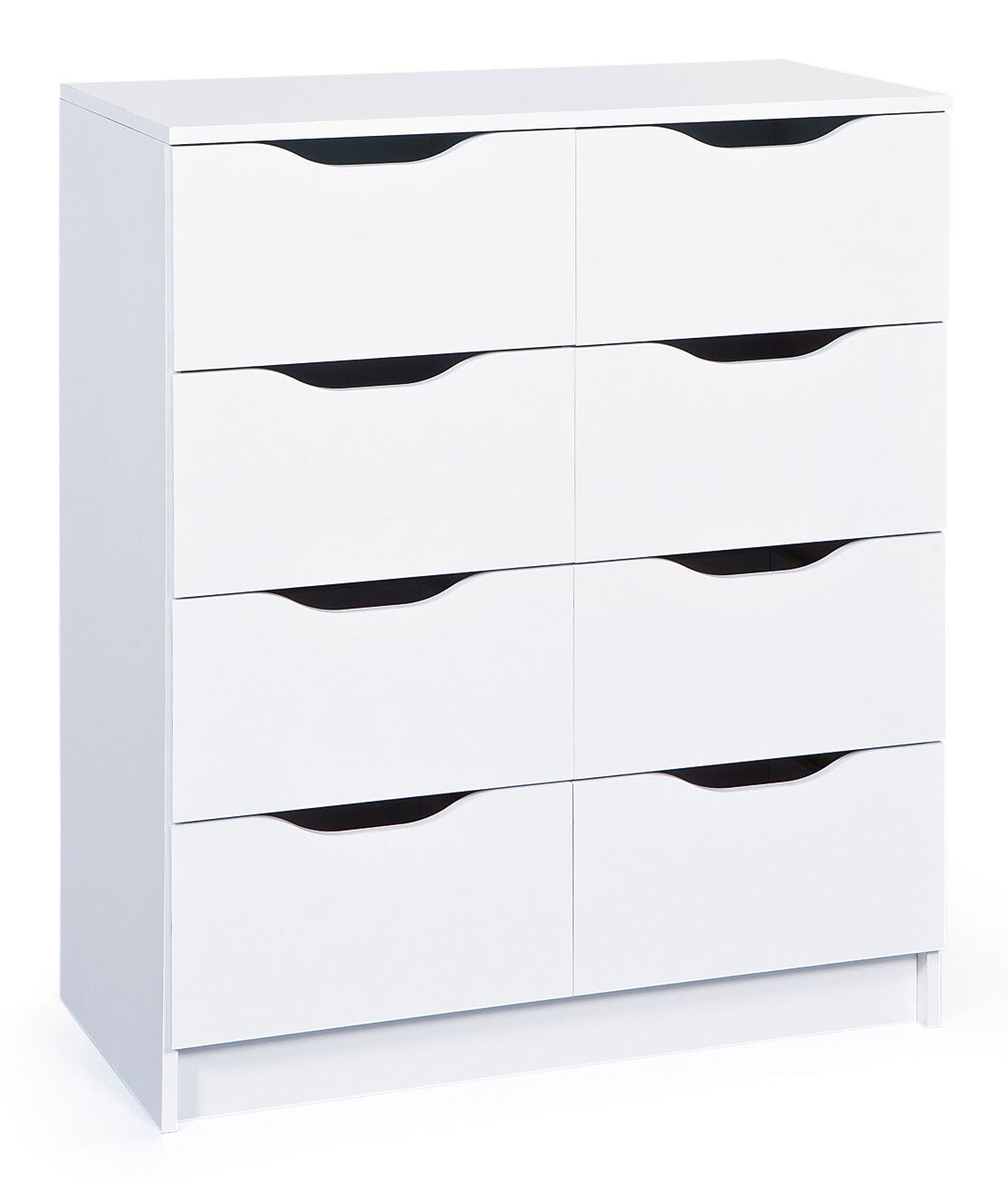 Kommode Noah 8-H 62x92x cm weiß