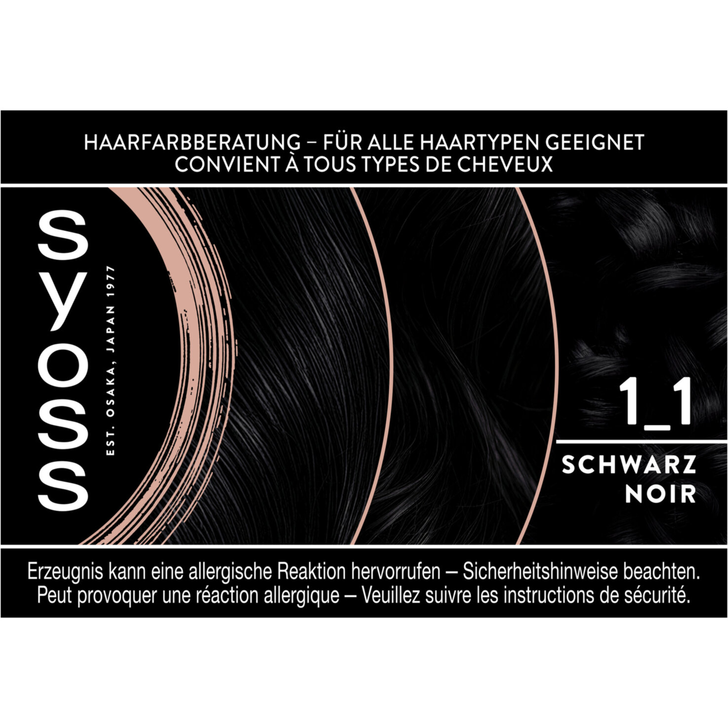 Syoss Coloration 1_1 Schwarz