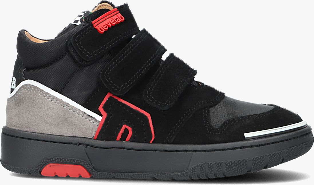 DEVELAB zwarte develab hoge sneaker 45707
