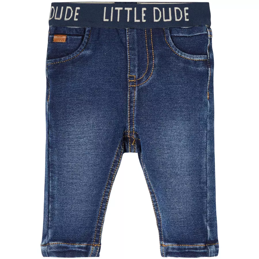 name it Sweatjeans Nbmsilas Dark Blue Denim