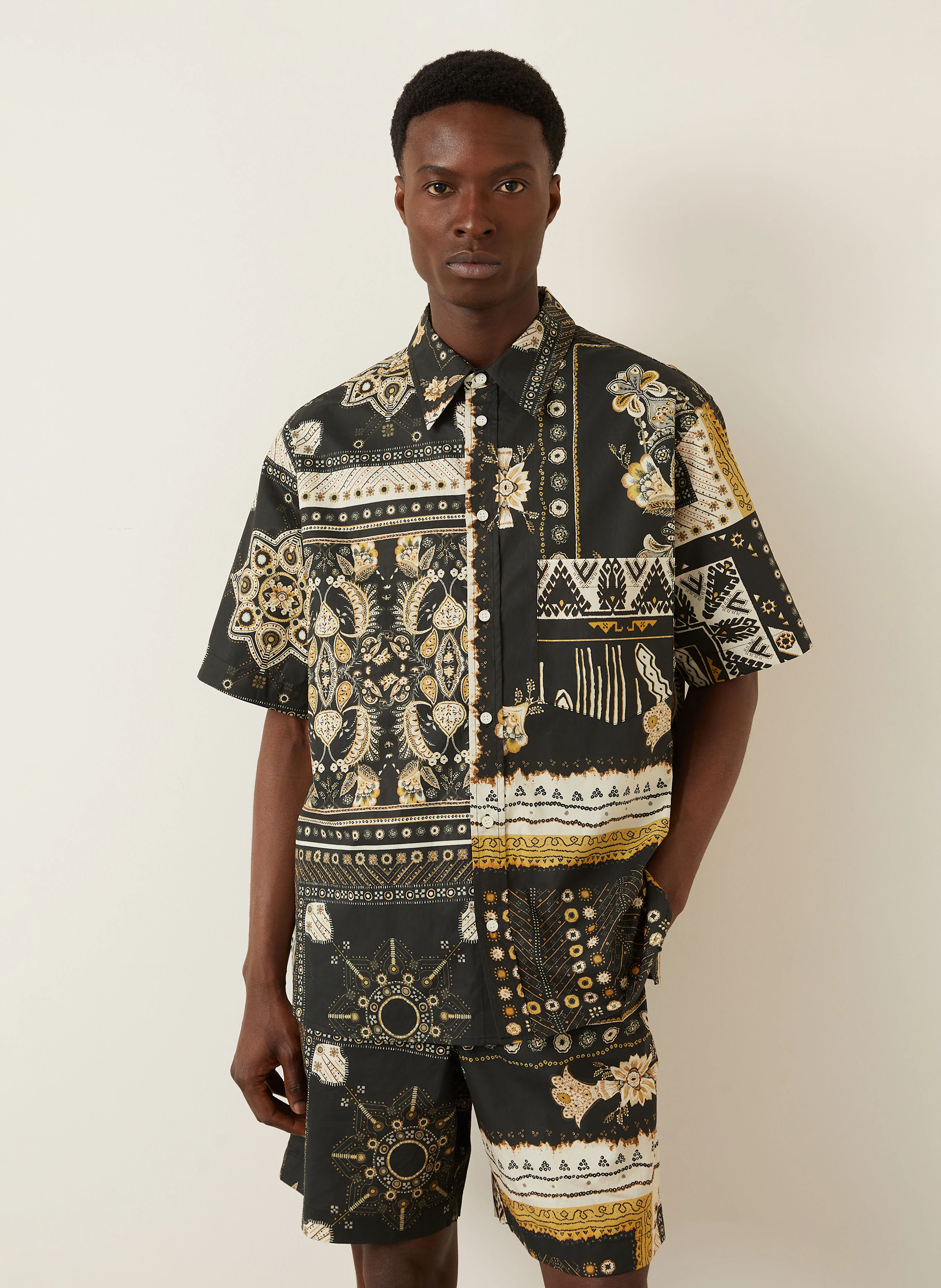 ISABEL MARANT Kurzarm-Hemd GARLONN Comfort Fit