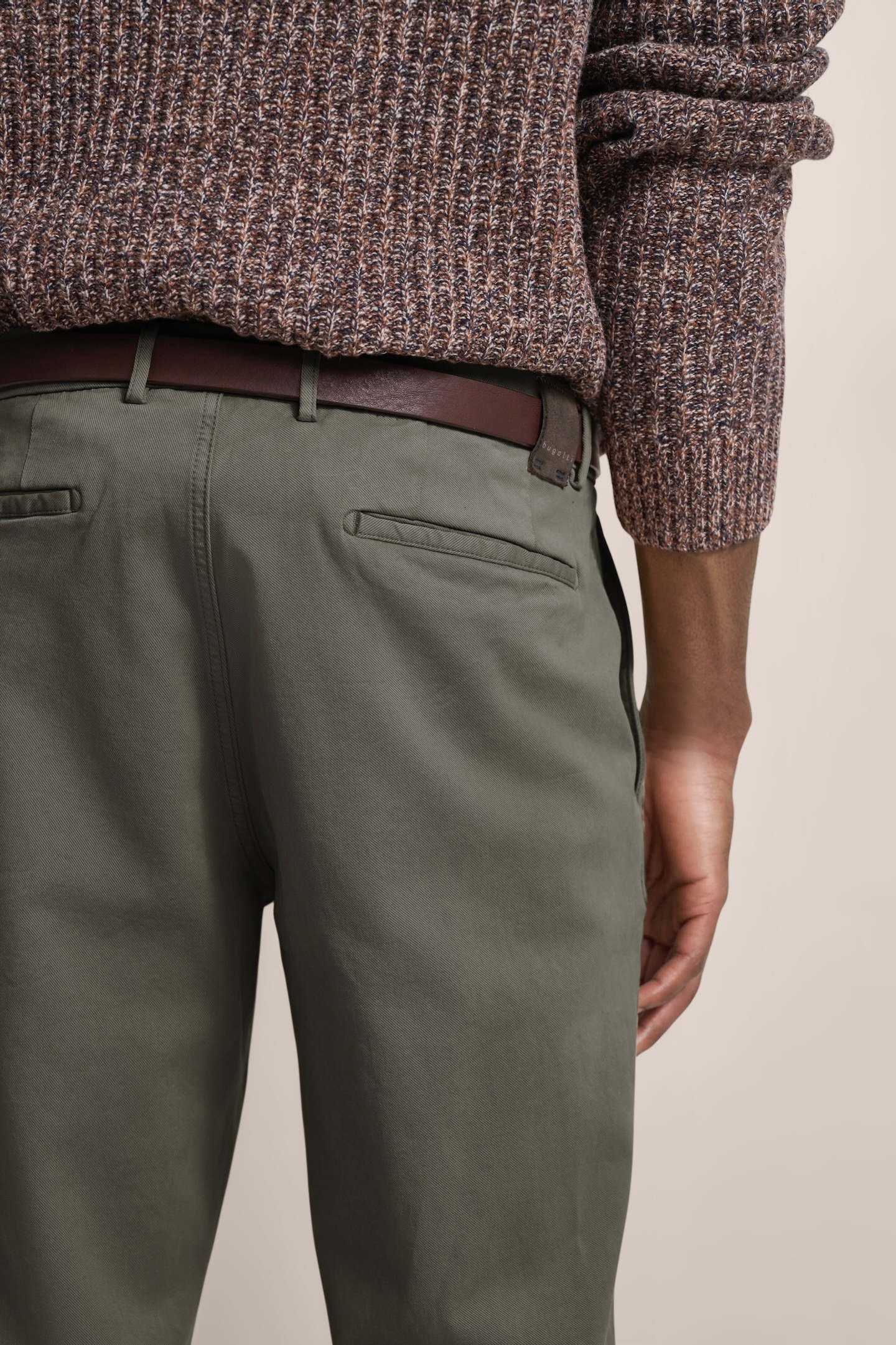 bugatti Stoffhose  aus einem Baumwoll-Elasthan-Mix