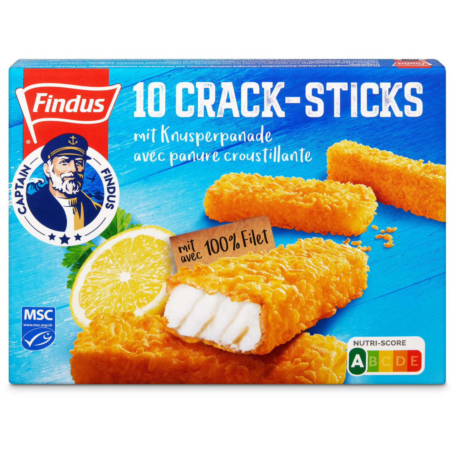 Findus Crack-Sticks MSC 10 Stück