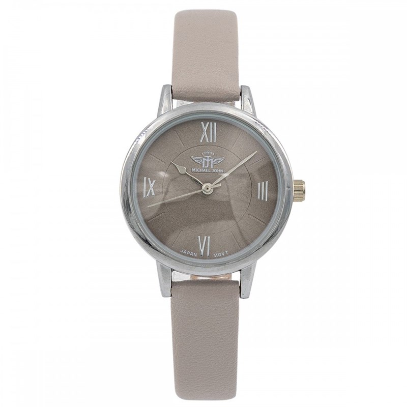 Montre Femme M. JOHN bracelet Cuir Gris