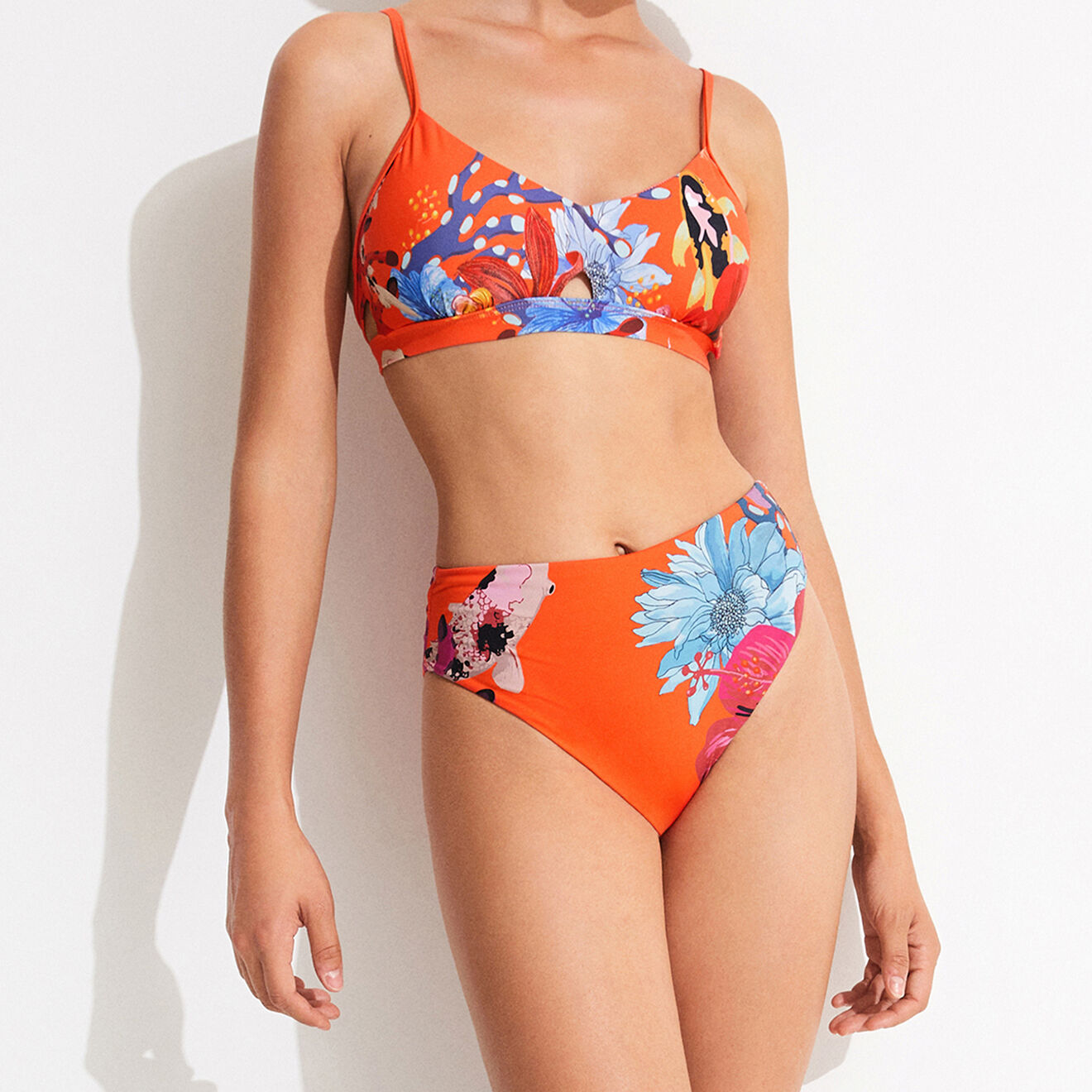 Desigual Haut de maillot de bain June orange