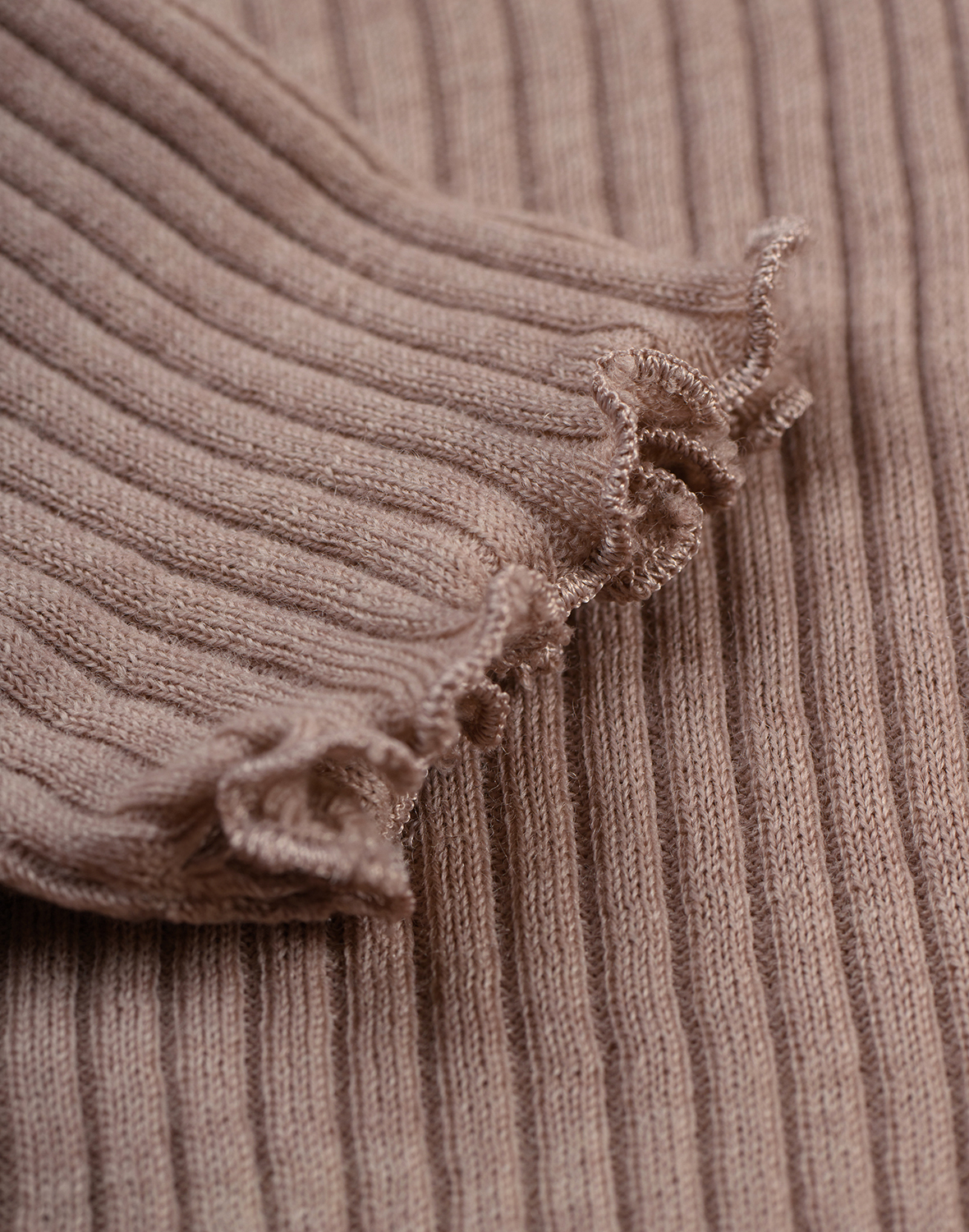 Romper met korte mouw van merinowol voor baby's