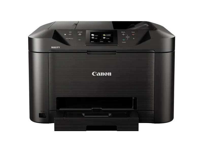 Canon MAXIFY MB5150 - Multifunktionsprinter - farve - blækprinter - A4 (210 x 297 mm), Legal (216 x 356 mm) (original) - A4/Legal (medie) - op til 22 spm (kopiering) - op til 24 ipm (udskriver) - 250 ark - 33.6 Kbps - LAN, Wi-Fi(n), USB vært, USB 2.0