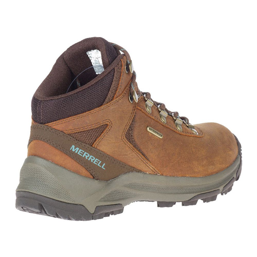 Merrell ERIE MID LTR WP - Chaussures de randonné Femme toffee